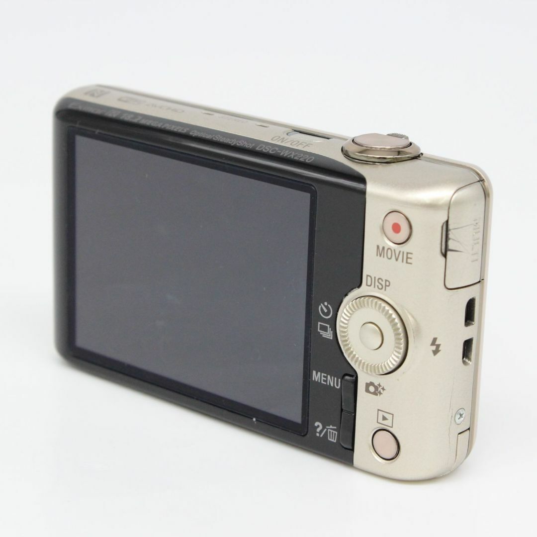 SONY(ソニー)のSONY Cyber-shot WX220 ボディ ゴールド スマホ/家電/カメラのカメラ(コンパクトデジタルカメラ)の商品写真