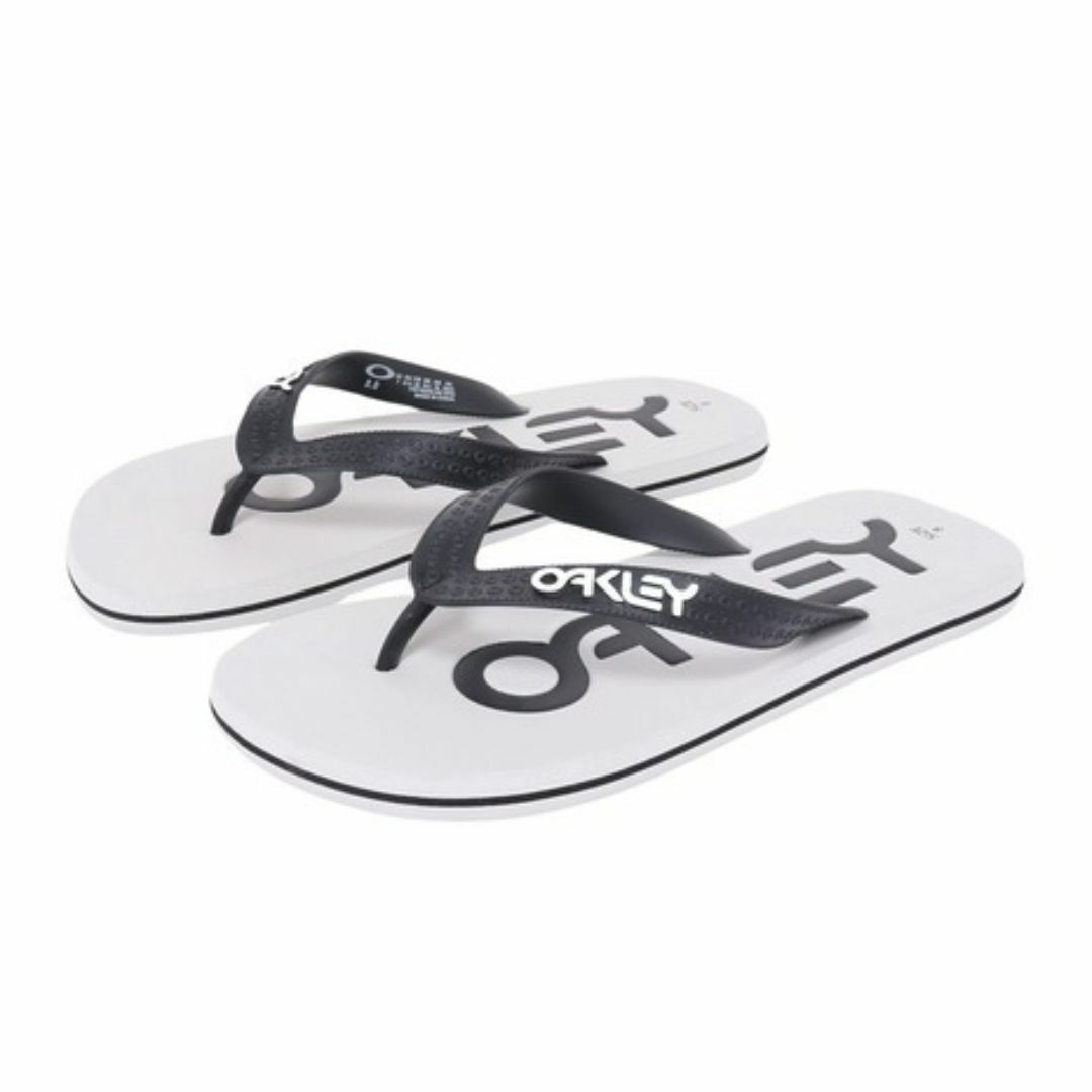 crocs(クロックス)の28cm オークリー ビーチサンダル ライトグレー Flip Flop メンズの靴/シューズ(サンダル)の商品写真