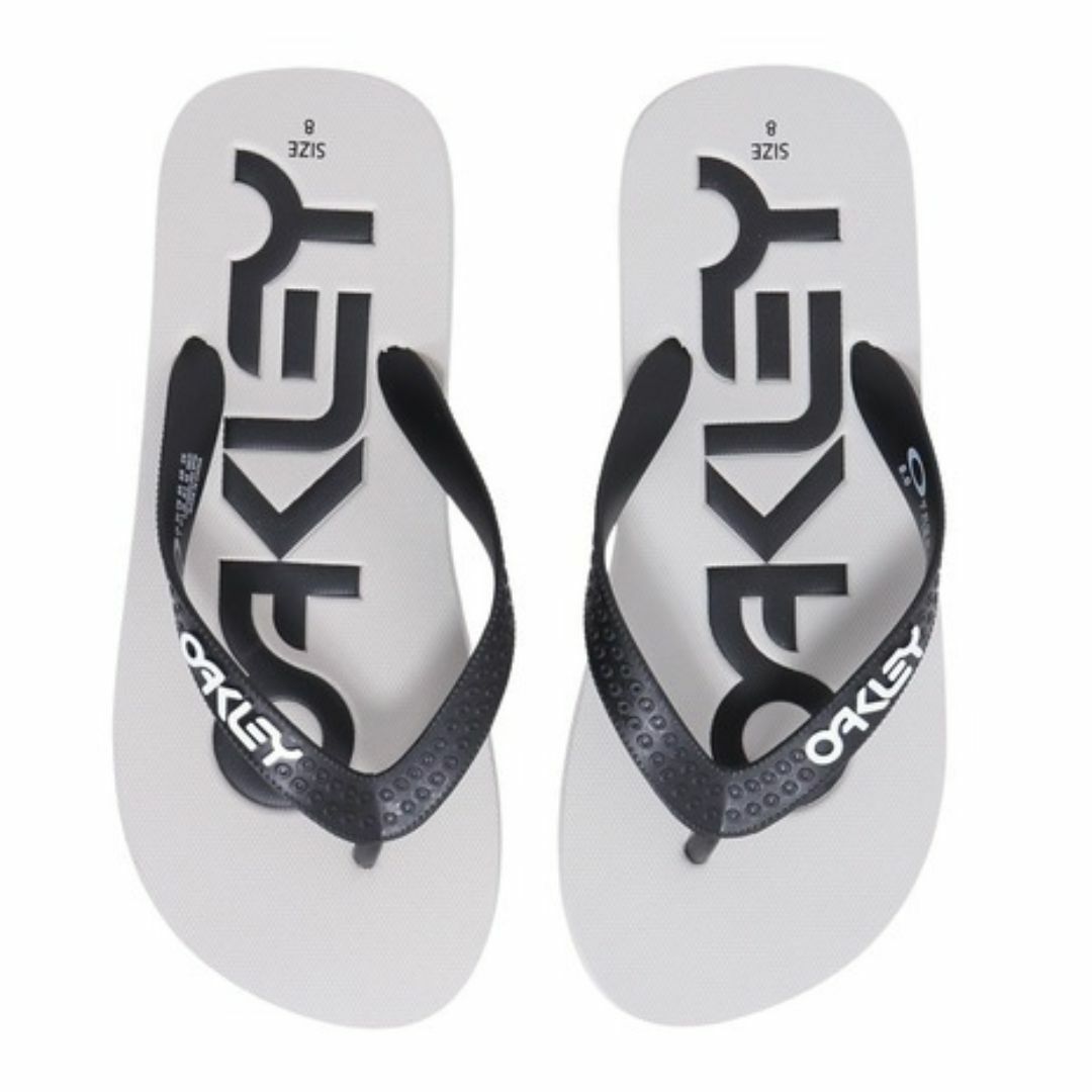 crocs(クロックス)の28cm オークリー ビーチサンダル ライトグレー Flip Flop メンズの靴/シューズ(サンダル)の商品写真