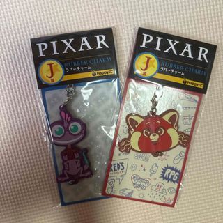 ディズニー(Disney)のPIXAR 一番くじ　ラバーチャーム　2点セット(キャラクターグッズ)