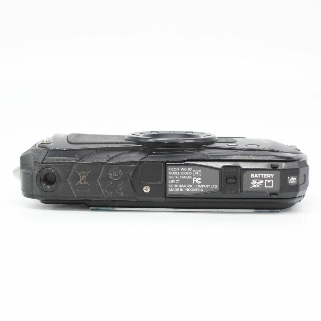 RICOH(リコー)のRICOH WG-80 ボディ ブラック スマホ/家電/カメラのカメラ(コンパクトデジタルカメラ)の商品写真
