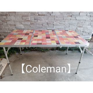 【Coleman】ナチュラルモザイク リビングテーブル 140 プラス