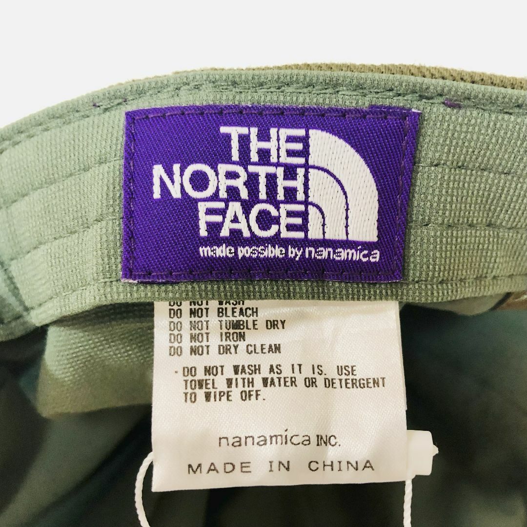 THE NORTH FACE(ザノースフェイス)のTHE NORTH FACE ノースフェイス ロゴキャップ帽子オリーブグリーン メンズの帽子(キャップ)の商品写真