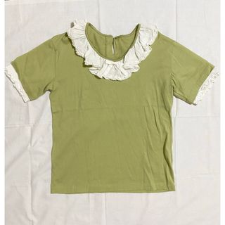 ワンダフルワールド　若草色　Tシャツ