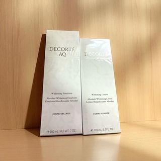 コスメデコルテ(COSME DECORTE)のコスメデコルテ　AQ ホワイトニング　エマルジョン　ローション　セット(化粧水/ローション)