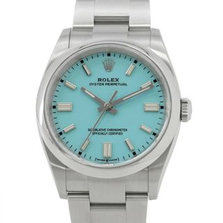 ロレックス(ROLEX)のロレックス オイスターパーペチュアル36 126000 ROLEX 腕時計 ターコイズブルー文字盤(腕時計(アナログ))
