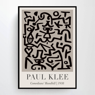 09.Paul Klee　パウル・クレー 　抽象画　アートポスター
