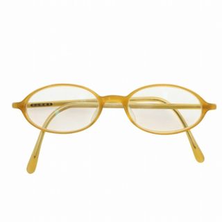 アザー(other)の白山眼鏡店 眼鏡 メガネ 度入り セルフレーム オーバル 黄色 イエロー(その他)