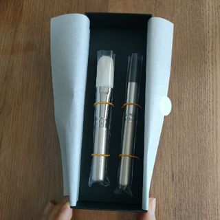 ハクホウドウ(白鳳堂)のHAKUHODO ブラシ2本セット(チーク/フェイスブラシ)