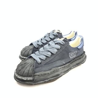 【中古】MAISON MIHARA YASUHIRO BLAKEY OG Sole Canvas Garment dye Low-top Sneaker size44 A12FW719メゾンミハラヤスヒロ[92][240092312655]