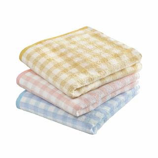 Kosugizen ミニバスタオル パステルクロス 3色各1枚入 50×100㎝(タオル/バス用品)
