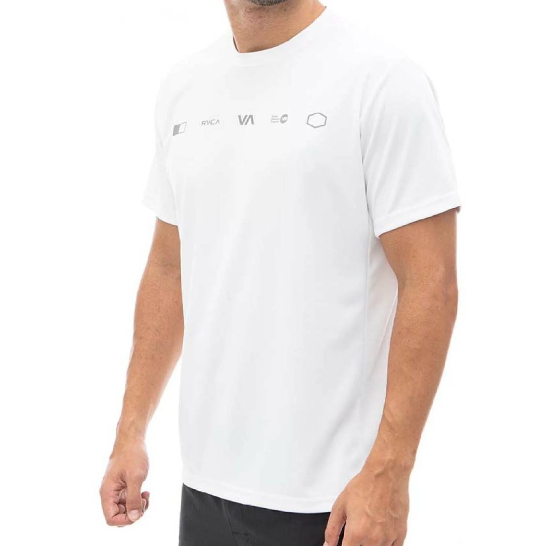 RVCA(ルーカ)の[新品] RVCA ルーカ Tシャツ ラッシュガード RUN 水陸両用 Mサイズ メンズのトップス(Tシャツ/カットソー(半袖/袖なし))の商品写真