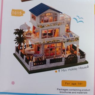 DIY Mini Holiday House TC15(ミニチュア)