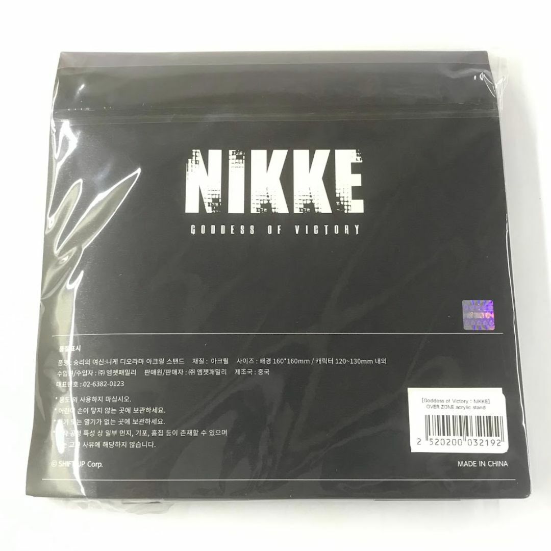 勝利の女神：nikke ジオラマアクリルスタンド over zone エンタメ/ホビーのおもちゃ/ぬいぐるみ(キャラクターグッズ)の商品写真