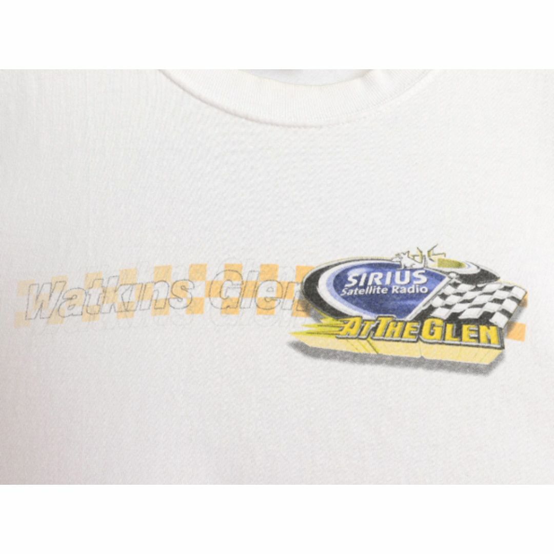 00s ナスカー イラスト 両面 プリント Tシャツ メンズ XL オールド グラフィック モータースポーツ レース 企業 スポンサー 大きいサイズ メンズのトップス(Tシャツ/カットソー(半袖/袖なし))の商品写真
