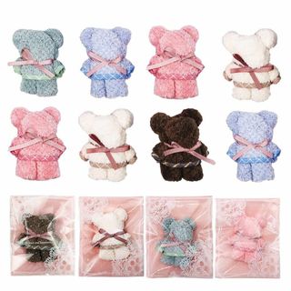 新品 ハンカチ プチギフト くまさん タオル タオルハンカチ レディースラッピン