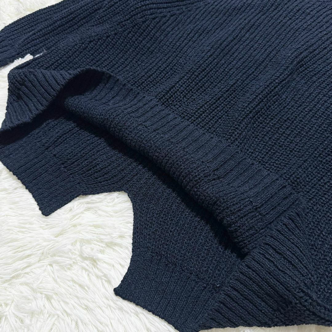ドゥーズィエムクラス　LILY ニット　黒 Deuxieme Classe（ドゥーズィエムクラス）の「Lily Linen アゼ