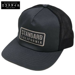 スタンダードカリフォルニア(STANDARD CALIFORNIA)のスタンダードカリフォルニア ボックス ロゴ パッチ メッシュ キャップ(キャップ)