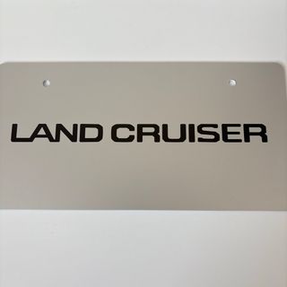トヨタ - ランドクルーザー 250展示用ナンバープレート【新品未使用】 