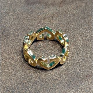 カルティエ(Cartier)のCartier カルティエ 750(YG) Cハートリング(リング(指輪))