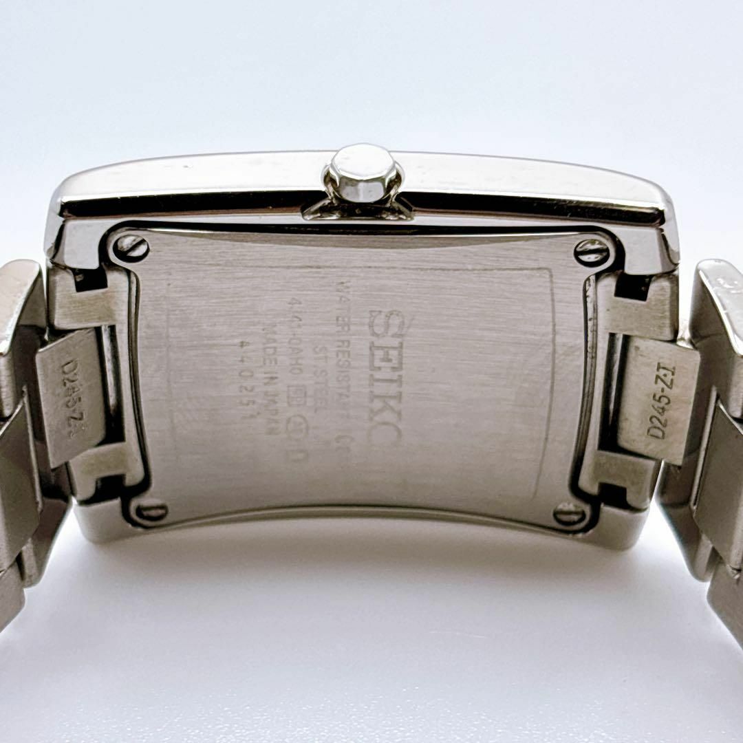SEIKO(セイコー)の390 SEIKO セイコー　ドルチェ　4J41-0AC0 スクエア　腕時計 メンズの時計(腕時計(アナログ))の商品写真