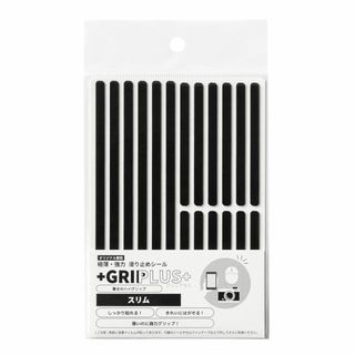【在庫処分】GRIPLUS（グリップラス） 極薄・強力 滑り止めシール スリム (ラグ)