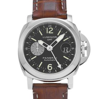 オフィチーネパネライ(OFFICINE PANERAI)の中古 パネライ PANERAI PAM00088 F番(2003年製造) ブラック /シルバー メンズ 腕時計(腕時計(アナログ))