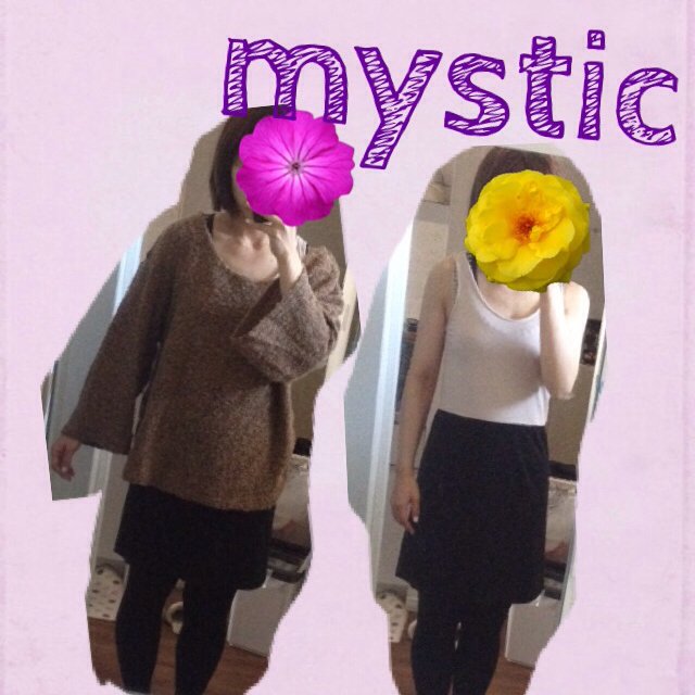 mystic(ミスティック)の【haru＊mamaさんお取置16日迄】 レディースのワンピース(ひざ丈ワンピース)の商品写真