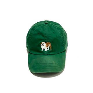 POLO RALPH LAUREN - ポロ ラルフローレン ブルドッグ刺繍 ベースボールキャップグリーン 緑