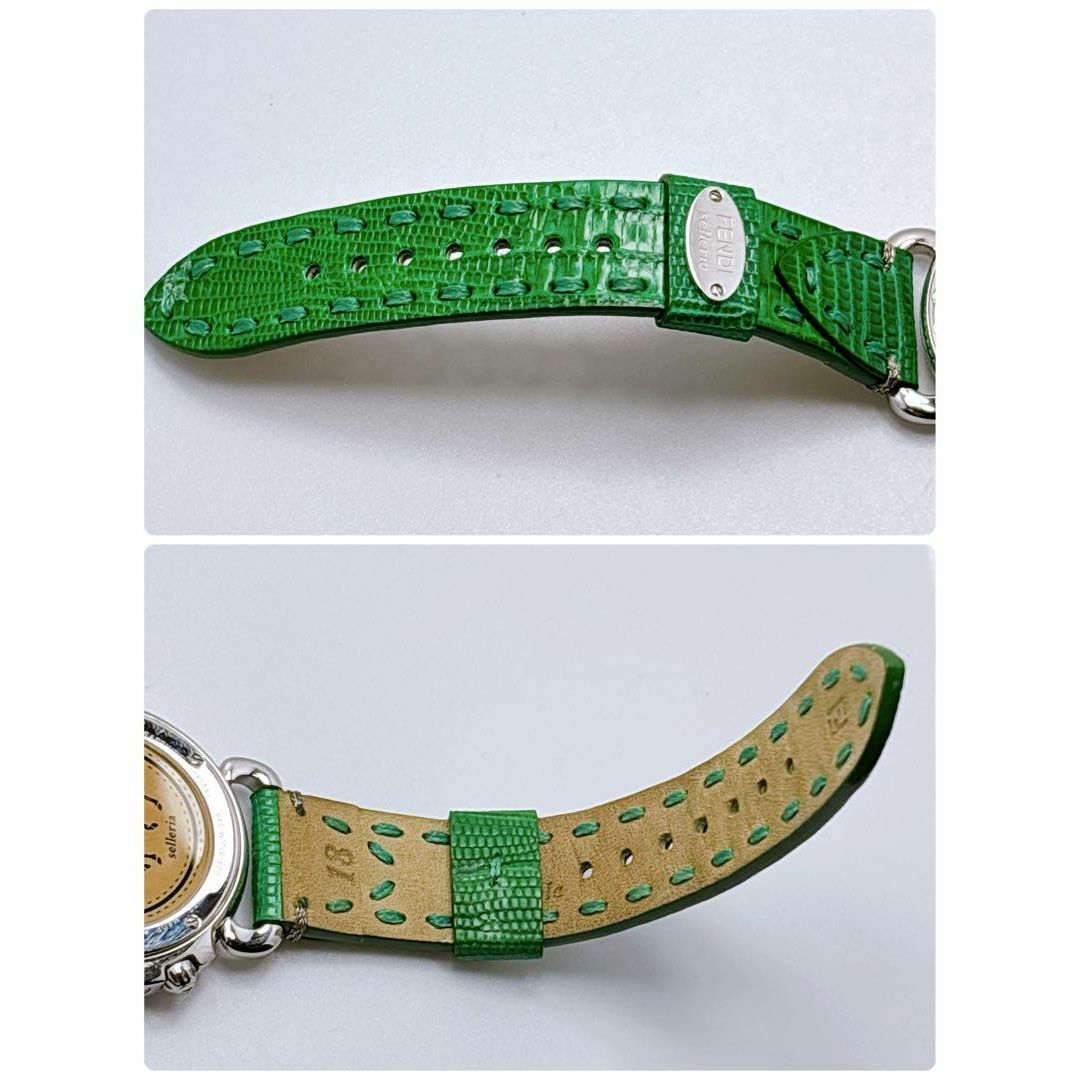 FENDI(フェンディ)の397フェンディ　8100M セレリア　シェル　スモセコ　ラウンド　腕時計　美品 レディースのファッション小物(腕時計)の商品写真