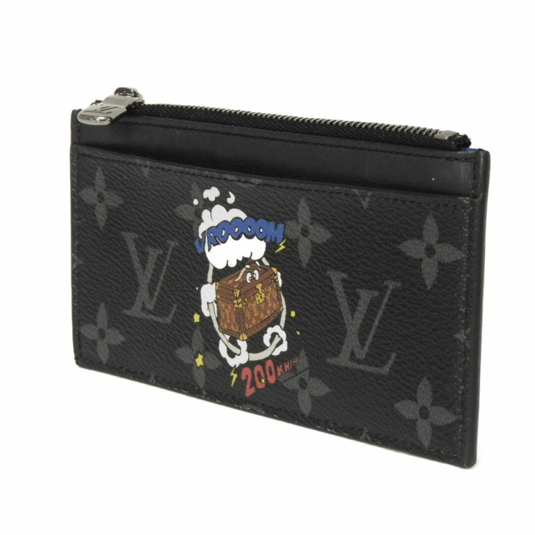 LOUIS VUITTON(ルイヴィトン)のLOUIS VUITTON ルイ・ヴィトン コイン カード ホルダー LVロゴ フラワー トランク コミック マルチカラー ブラック RFID ICチップ カードケース パスケース ミニウォレット モノグラム エクリプス ノワール コインケース M80932 メンズのファッション小物(コインケース/小銭入れ)の商品写真