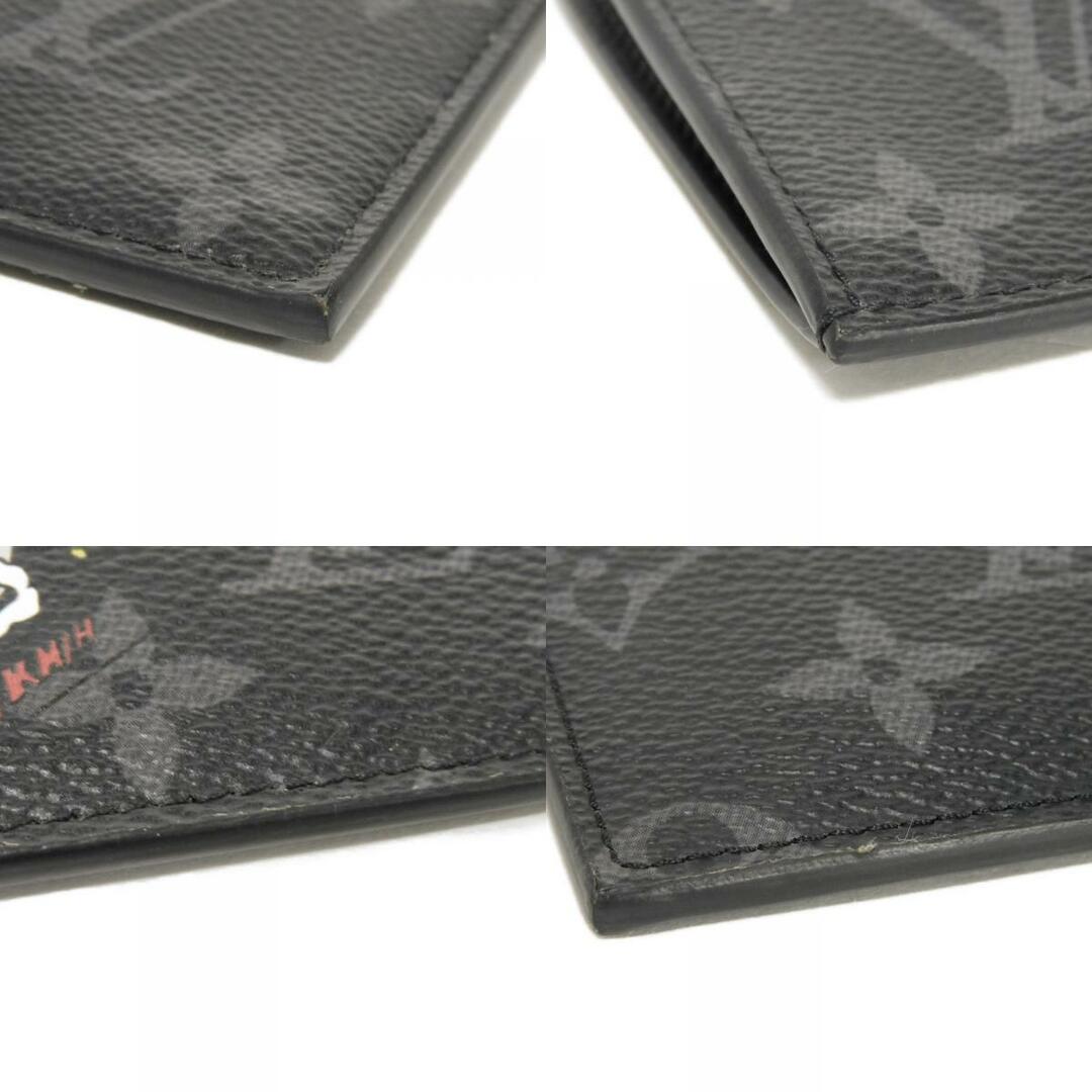 LOUIS VUITTON(ルイヴィトン)のLOUIS VUITTON ルイ・ヴィトン コイン カード ホルダー LVロゴ フラワー トランク コミック マルチカラー ブラック RFID ICチップ カードケース パスケース ミニウォレット モノグラム エクリプス ノワール コインケース M80932 メンズのファッション小物(コインケース/小銭入れ)の商品写真