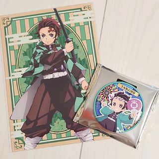 イオン 鬼滅の刃 缶バッジ／ 日本郵便 ポストカード 竈門炭治郎