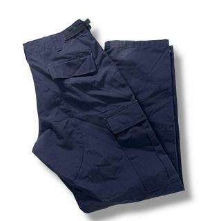90s USA製 CAMCO カムコ カーゴパンツ ネイビー リップストップ