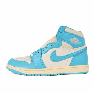 ナイキ(NIKE)の【新品】NIKE ナイキ サイズ:26.5cm / AIR JORDAN 1 RETRO HIGH OG UNC REIMAGINED (DZ5485-402) / エア ジョーダン 1 ハイ / ダークパウダーブルー セイル / US8.5 / ハイカット スニーカー シューズ 靴【メンズ】(スニーカー)