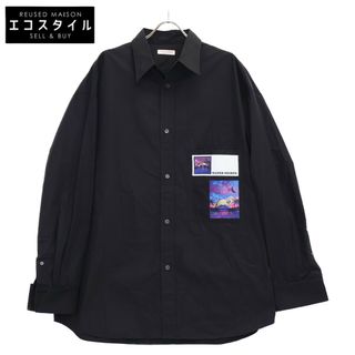バレンティノ(VALENTINO)のヴァレンティノ ﾈｲﾋﾞｰ XV3ABH48828 ｳﾞｧﾚﾝﾃｨﾉ WITH BROCADE ｼｬﾂ 42(その他)