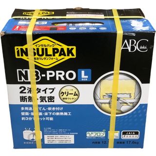 ABC商会 インサルパック 2液ノンフロン 発泡ウレタンフォーム NB-PRO/L 容量12.1kg Lサイズ 期限2026/11/21 【新品未開封品】 22507K532(その他)
