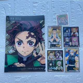 キメツノヤイバ(鬼滅の刃)の【美品】鬼滅の刃 シール クリアファイル(キャラクターグッズ)