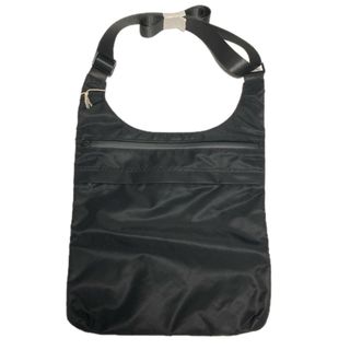 ムジルシリョウヒン(MUJI (無印良品))のMUJI Labo（ムジラボ）無印良品　ナイロンショルダーバッグ 黒/ブラック(ショルダーバッグ)