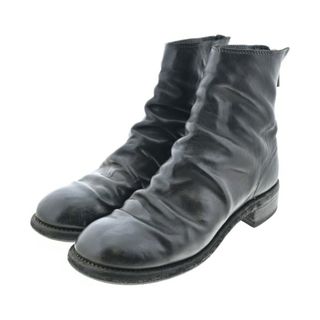 グイディ(GUIDI)のGUIDI グイディ ブーツ 23.5cm 黒 【古着】【中古】【送料無料】(ブーツ)