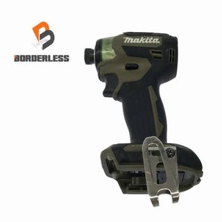 マキタ(Makita)の☆中古品☆makita マキタ 充電式インパクトドライバ TD173D オリーブ 本体のみ ※コメントあり 111923(工具)