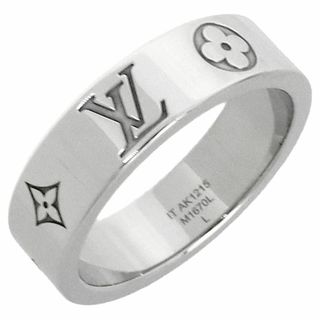 ルイヴィトン(LOUIS VUITTON)のルイヴィトン リング 指輪 M1670L リングLVモザイク Lサイズ 22号 モノグラム メタル シルバー 新品 9051(リング(指輪))