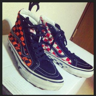 ヴァンズ(VANS)のVANS&BEAMS☆コラボスニーカー☆(スニーカー)