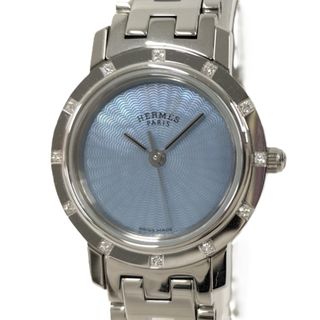 エルメス(HERMES)のHERMES 腕時計 クリッパーナクレ SS クオーツ 12Pダイヤ(腕時計)