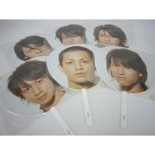  中古品 KAT-TUN うちわ 他 6枚セット 等 6点 グッズセット(アイドルグッズ)