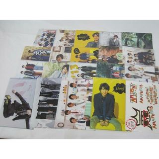  中古品 嵐 相葉雅紀 櫻井翔 他 クリアファイル ステッカー 等 グッズセット(アイドルグッズ)