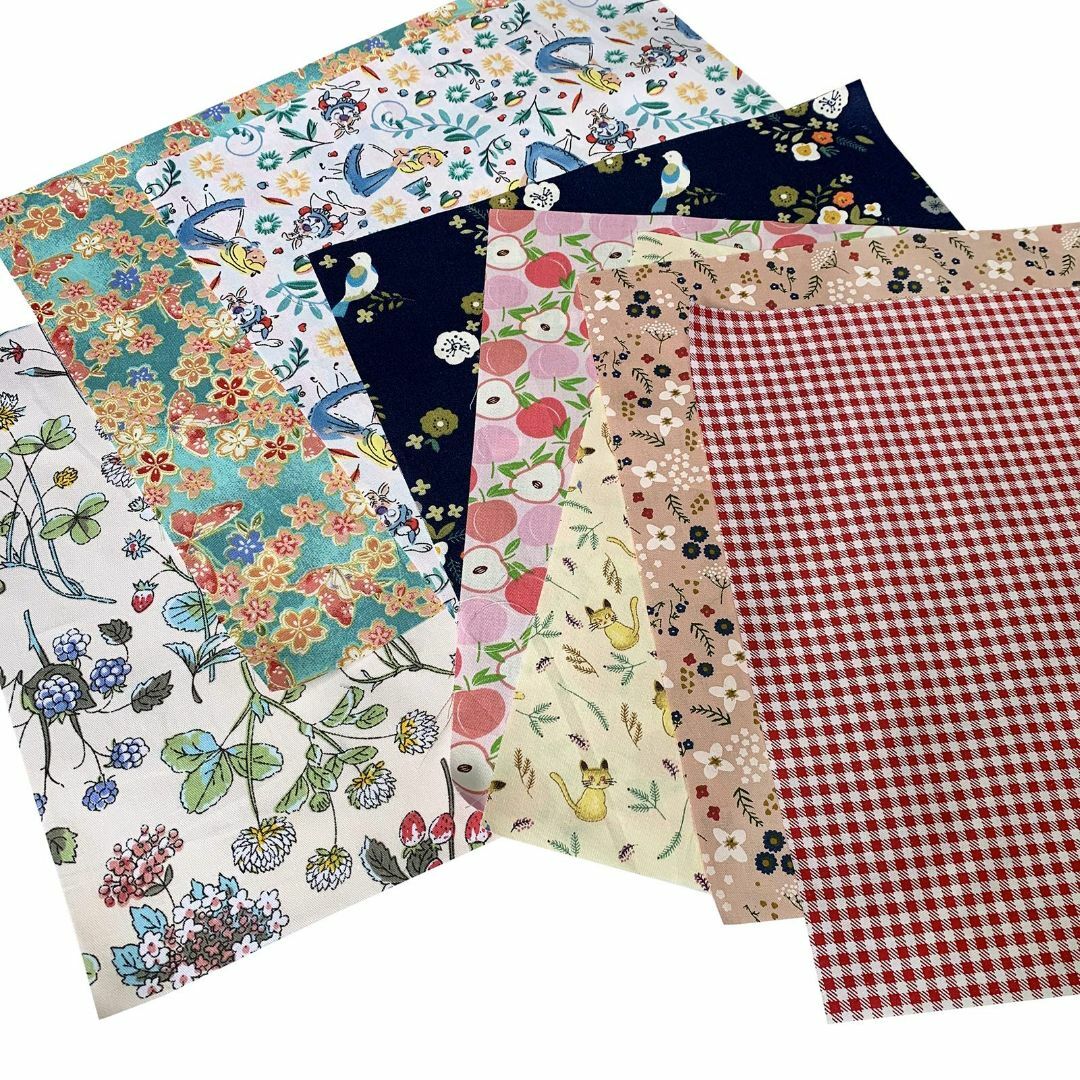 【特価商品】GUQI 綿 生地 はぎれセット 花柄 DIY手作り カットクロス  ハンドメイドの素材/材料(生地/糸)の商品写真