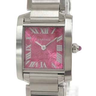 カルティエ(Cartier)のCartier タンクフランセーズSM クオーツ SS クリスマス限定(腕時計)