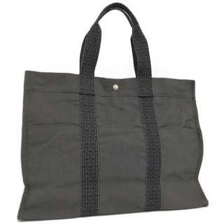 エルメス(HERMES)のHERMES エールライントートGM トートバッグ キャンバス グレー(トートバッグ)