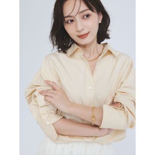 アニュアンス(ánuans)のスタンダードシャツ  イエロー(シャツ/ブラウス(長袖/七分))